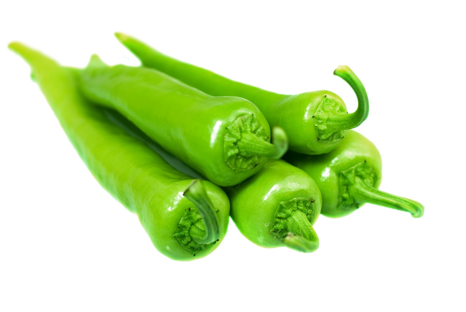 green long peppers